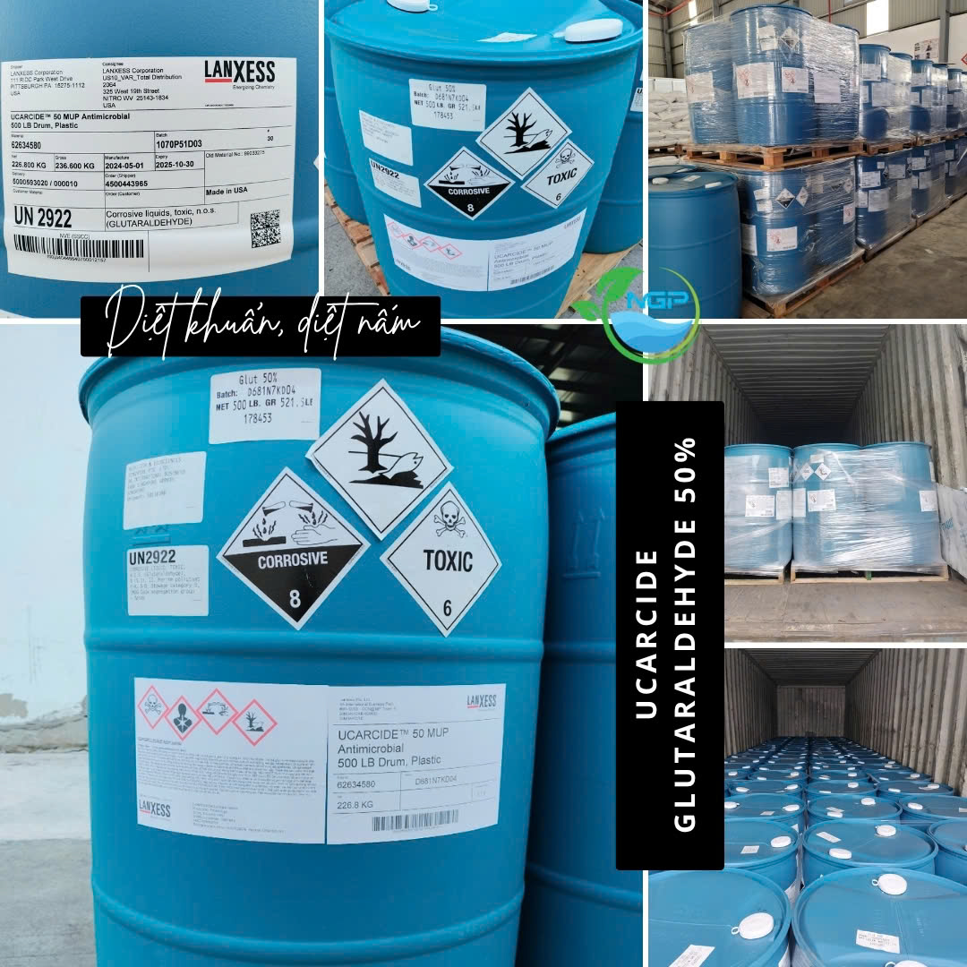 Hóa chất Ucarcide Glutaraldehyde